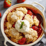 Strawberry Cobbler