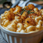 Creamy Honey Pepper Chicken Mac and Cheese Delight