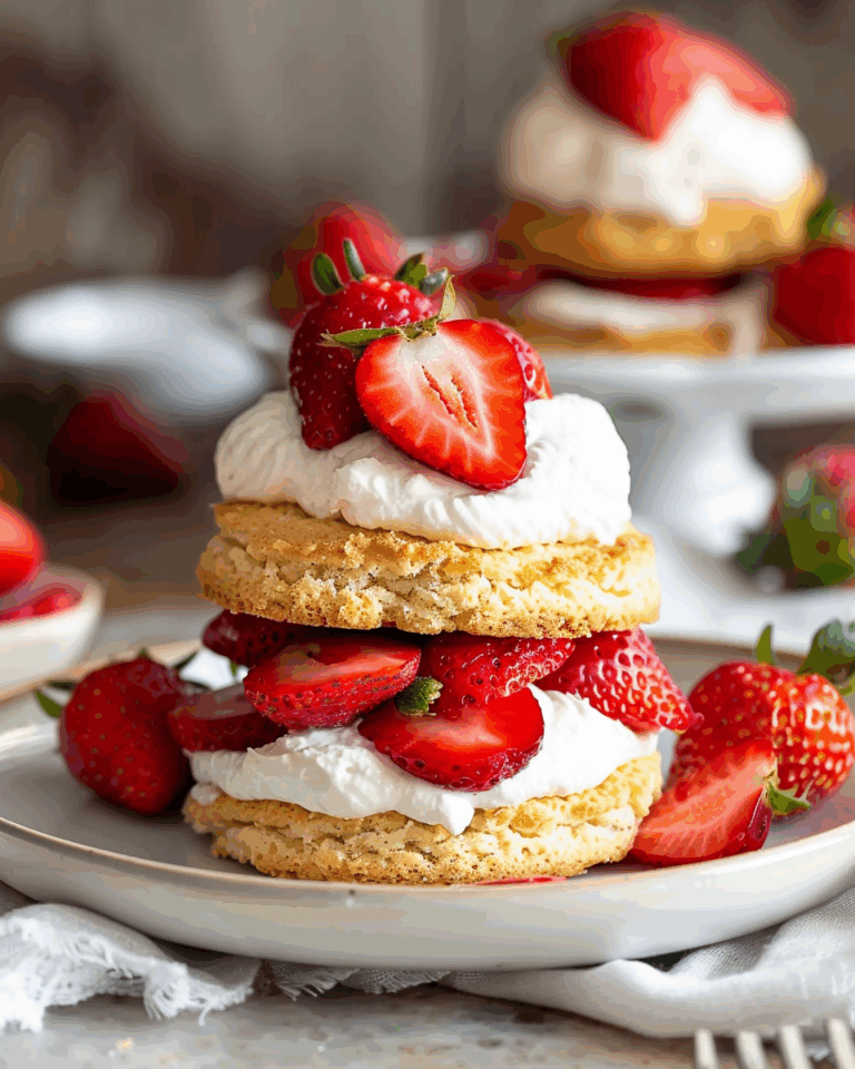 Easy Strawberry Shortcake Delight