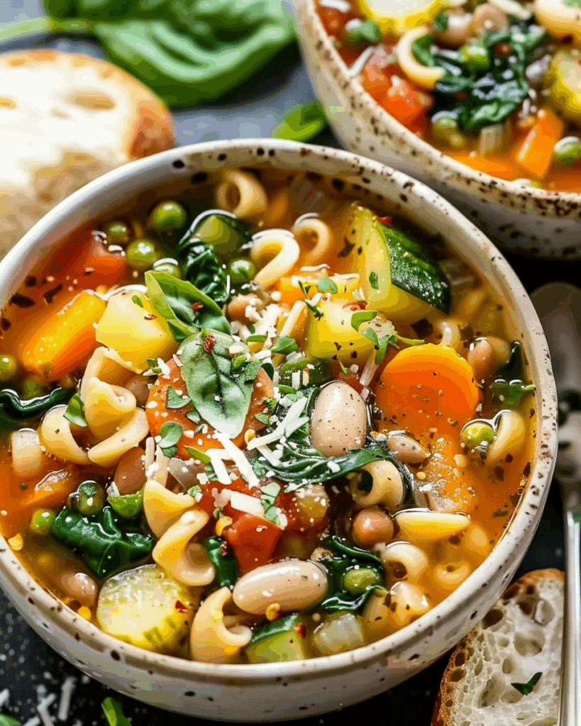 Spring Minestrone Soup