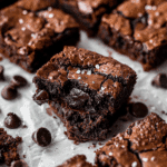 The BEST Fudgy Chewy Brookies