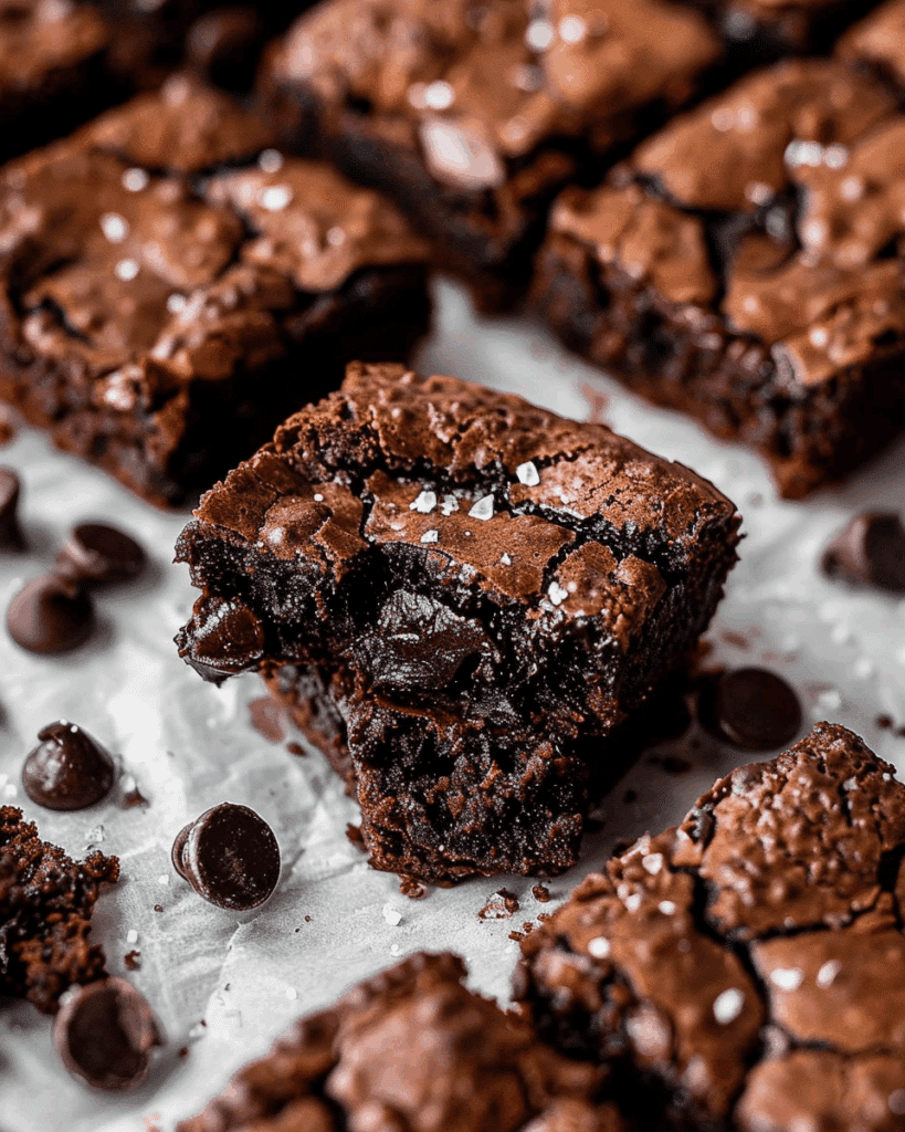 The BEST Fudgy Chewy Brookies