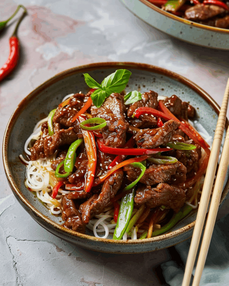 30‑Minute Easy Sticky Crispy Chilli Beef