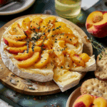 Baked Brie with Jezebel Peaches