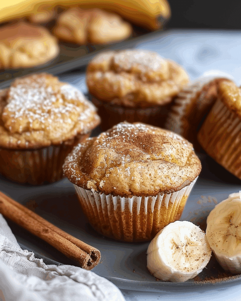 Banana Cinnamon Muffins