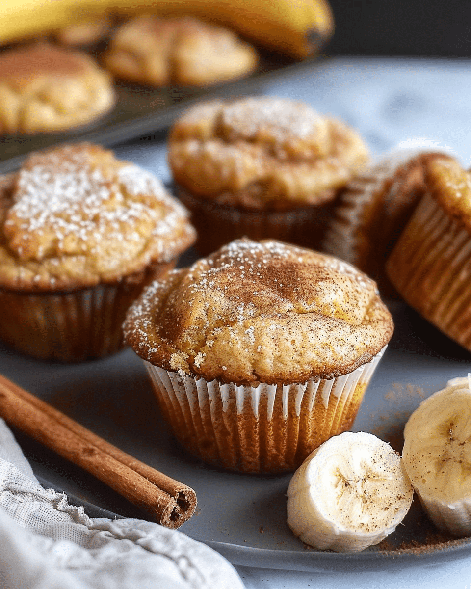 Banana Cinnamon Muffins