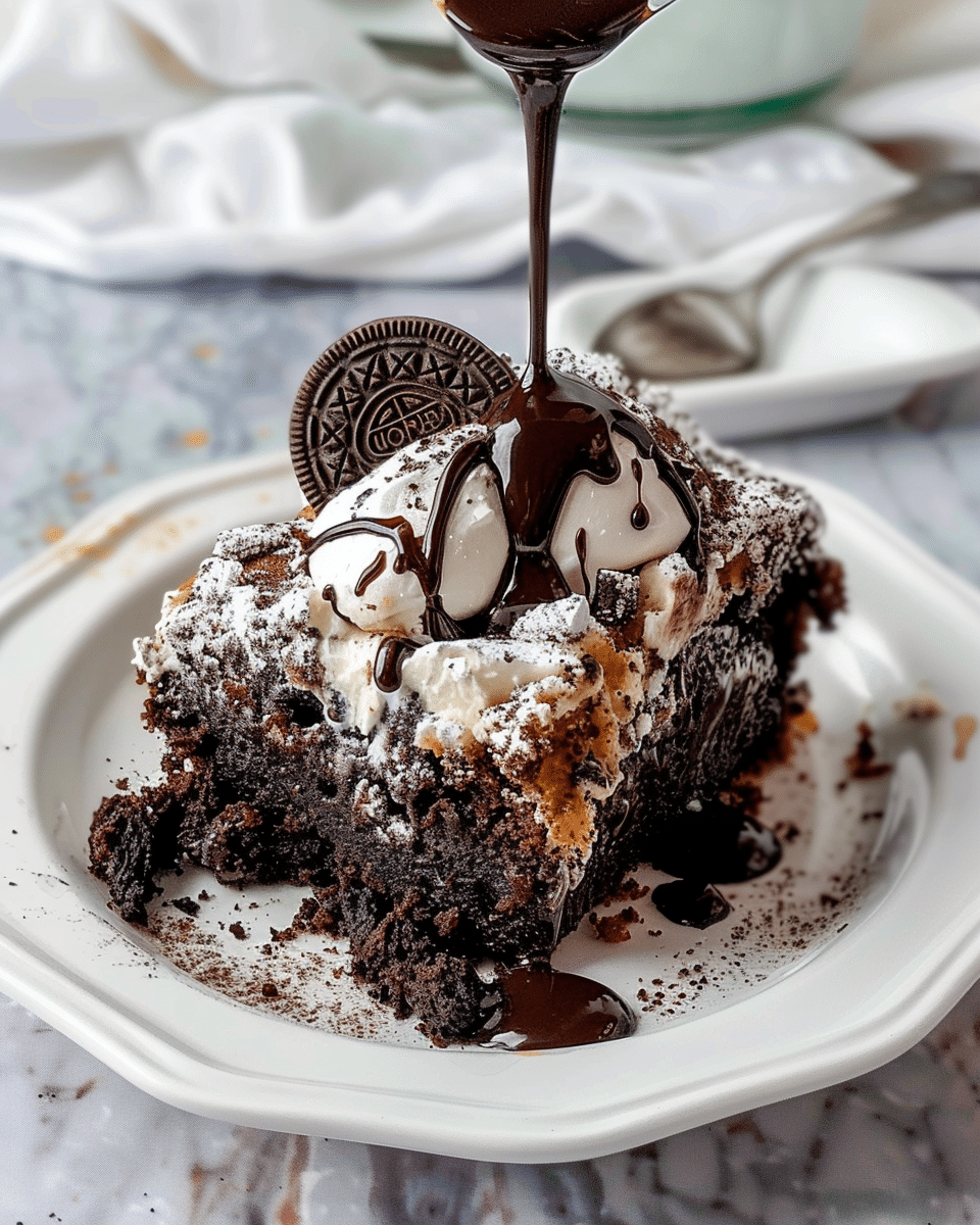 Oreo Dump Cake