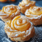 Peach Pie Cruffins Recipe