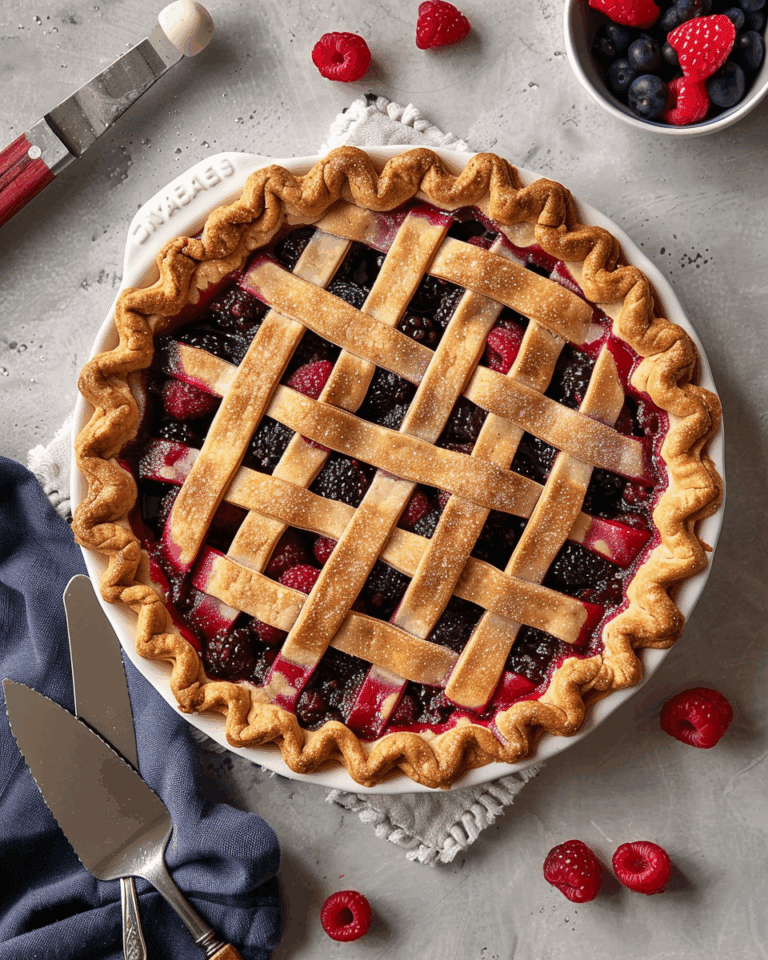 Triple Berry Pie
