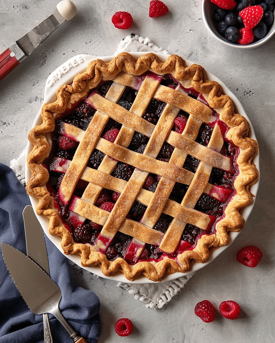 Triple Berry Pie