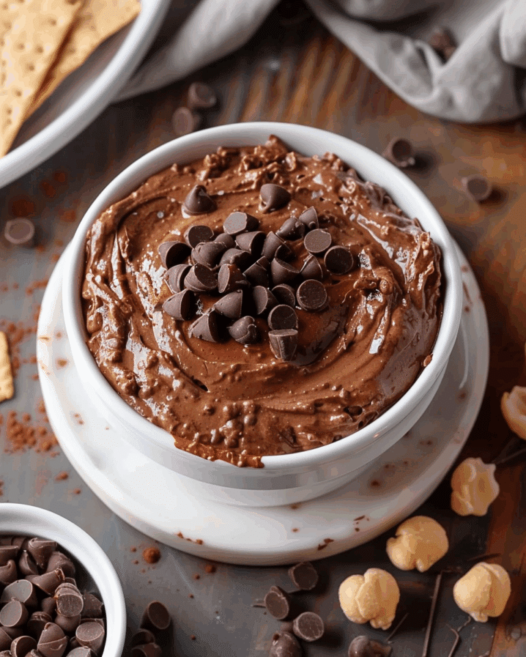 Brownie Batter Dip (Ready in 5 Minutes)