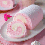 Japanese Cotton Candy Swiss Cake Roll