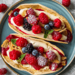 Berrylicious Cheesecake Tacos
