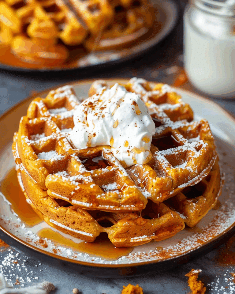 Sweet Potato Waffles