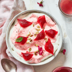 Yogurt with Roasted Rhubarb