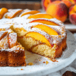 Fresh Peach Cake