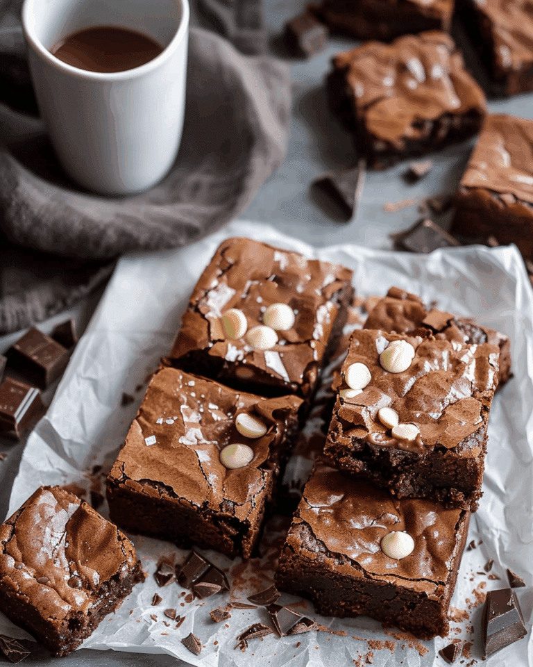 Hot Chocolate Brownies