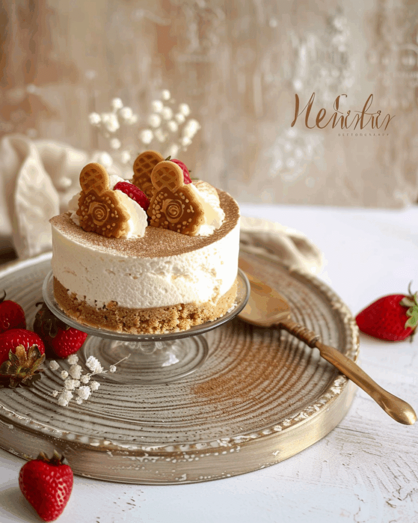 Lotus Cheesecake Dessert