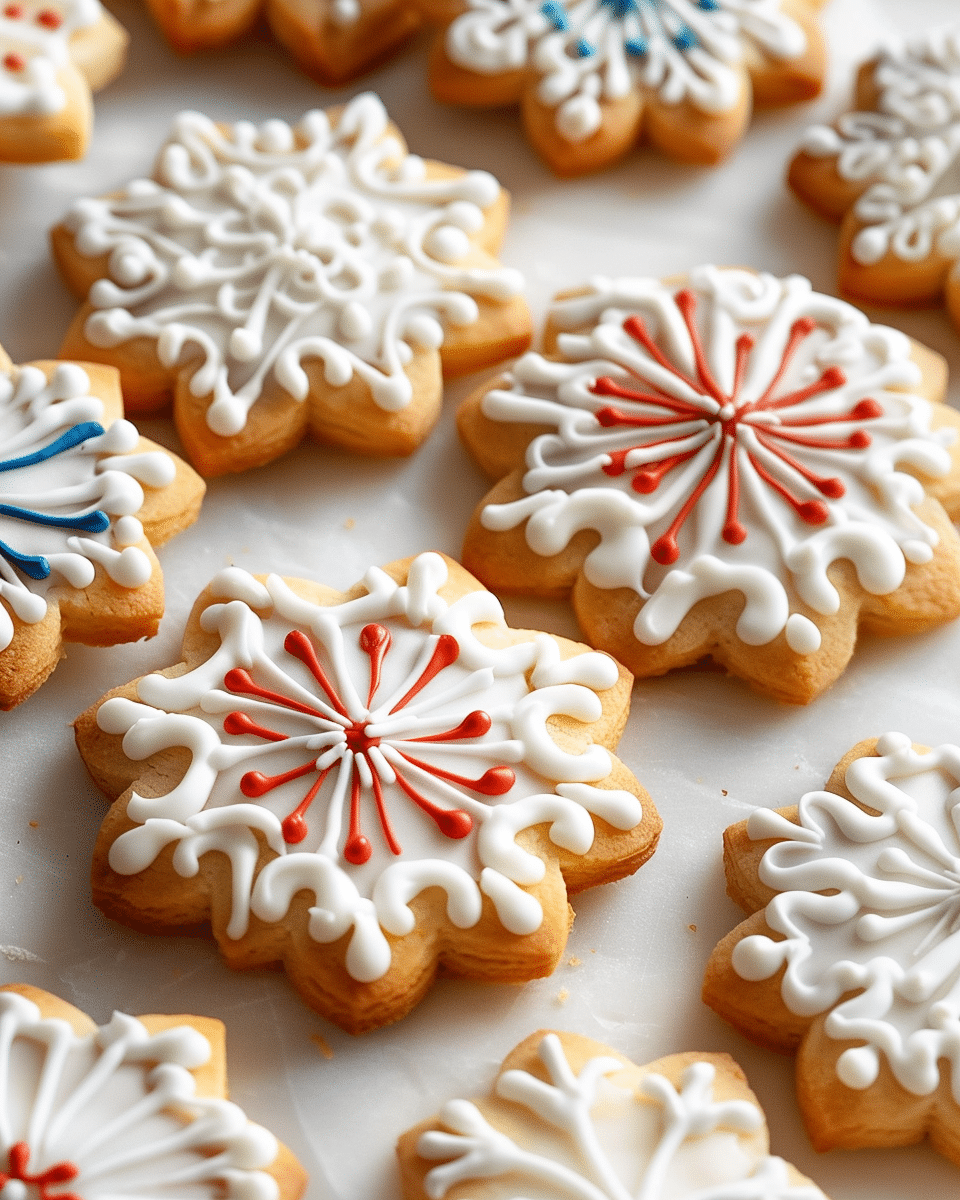 Firework Cookies