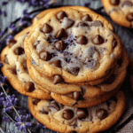Lavender Chocolate Chip Cookies