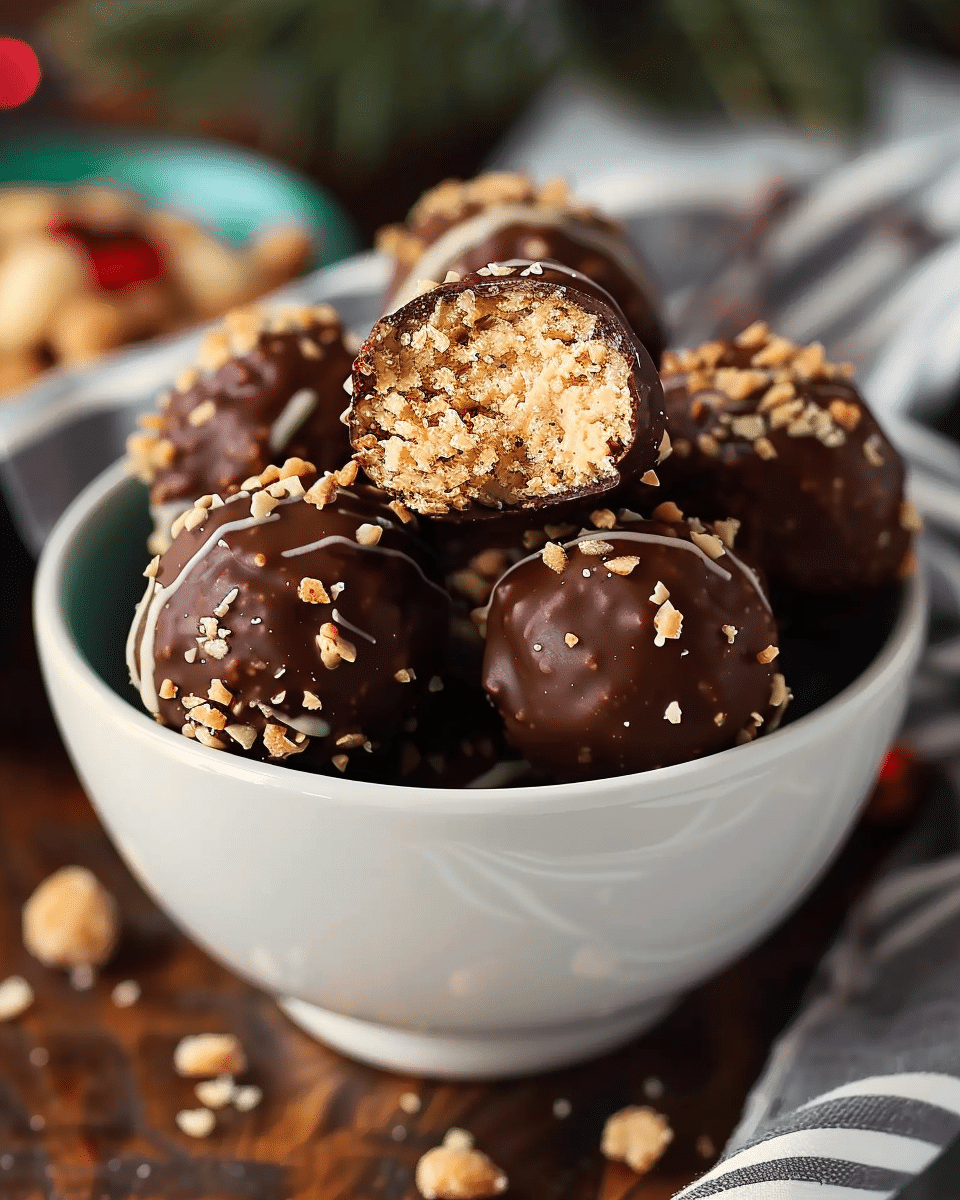 No-Bake Peanut Butter Balls