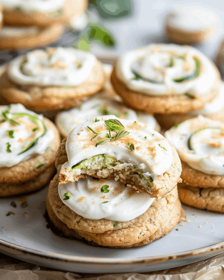 Frosted Zucchini Cookies