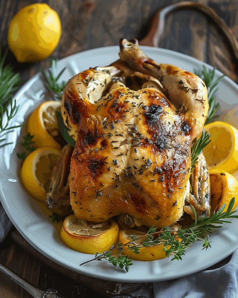 Lemon Herb Roasted Chicken