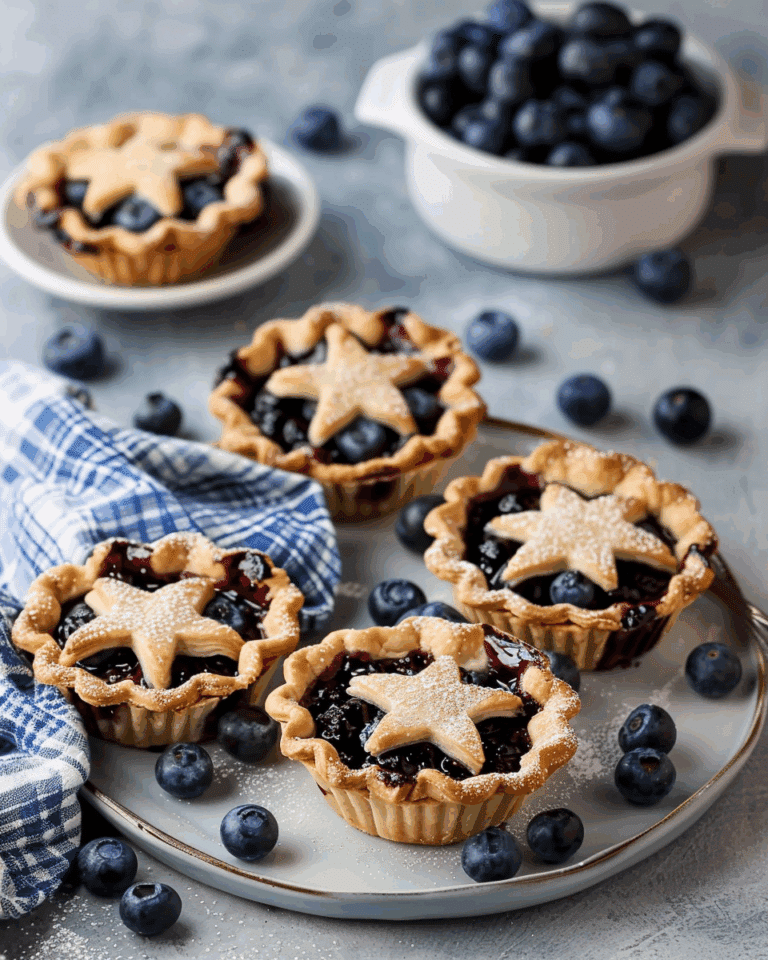Mini Blueberry Pies