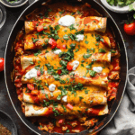 The BEST Healthy Vegetarian Enchiladas