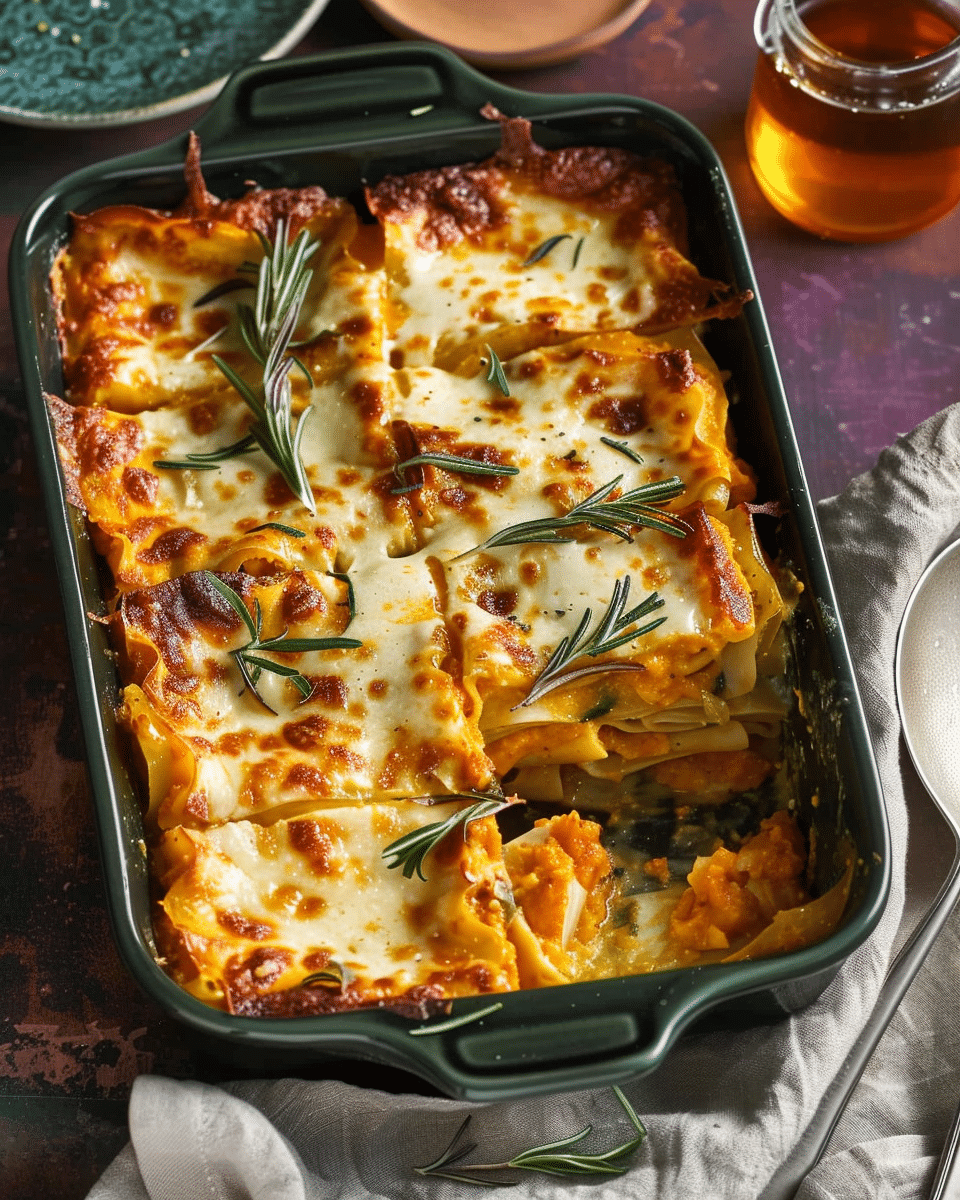 Butternut Squash Lasagna