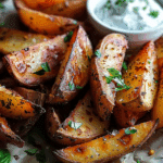 Crispy Red Potato Wedges