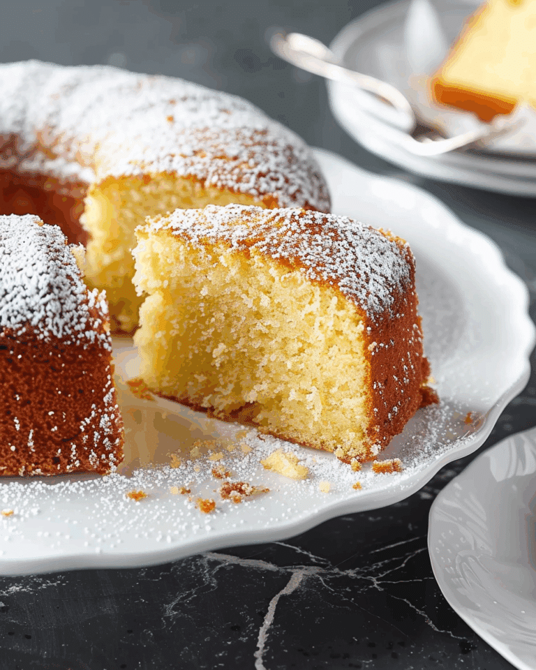 Kentucky Butter Cake from Scratch
