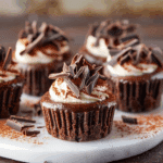 Mini Chocolate Cheesecakes with Oreo Crust