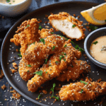 The Best Crispy Baked Chicken Goujons