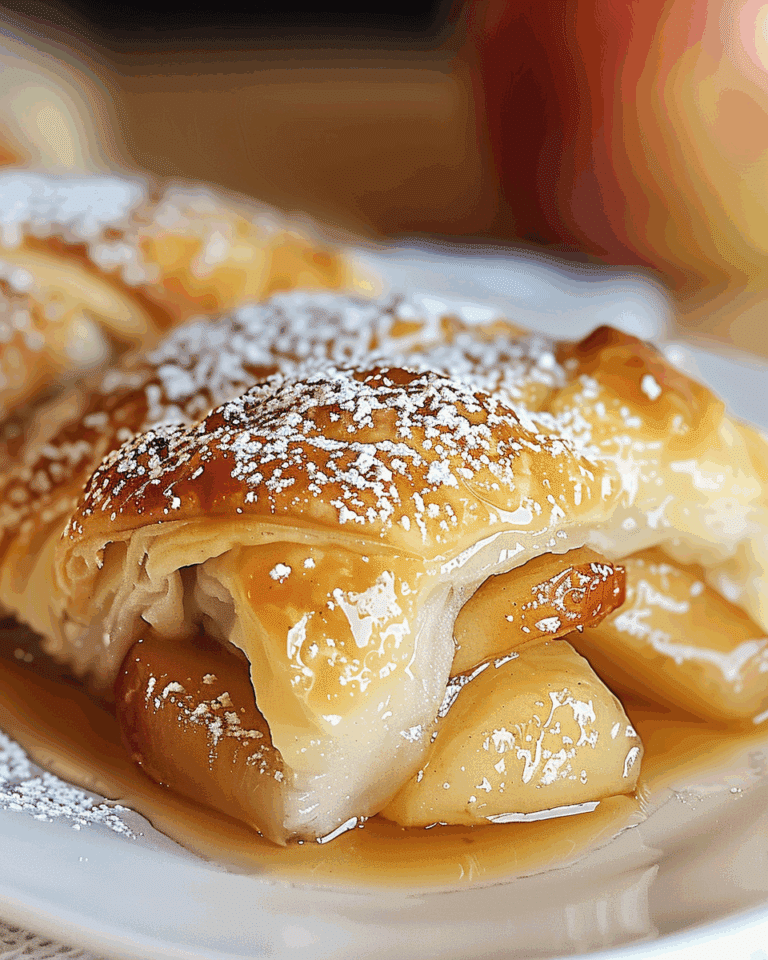 Crescent Roll Apple Dumplings
