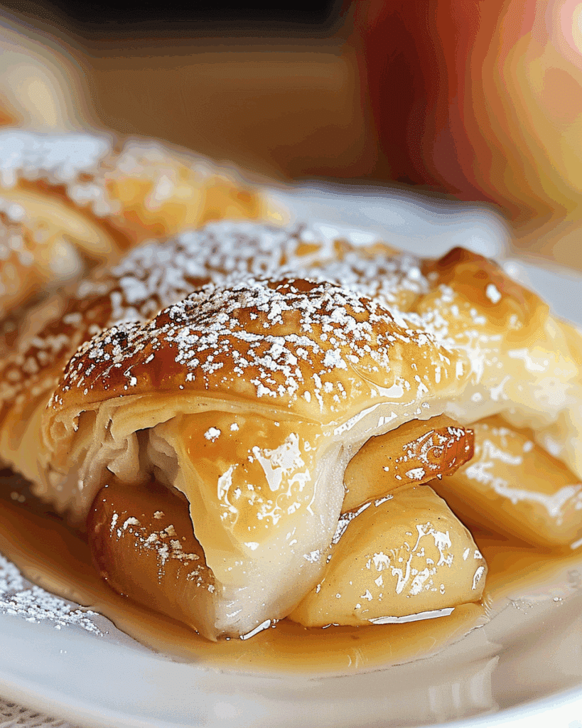 Crescent Roll Apple Dumplings