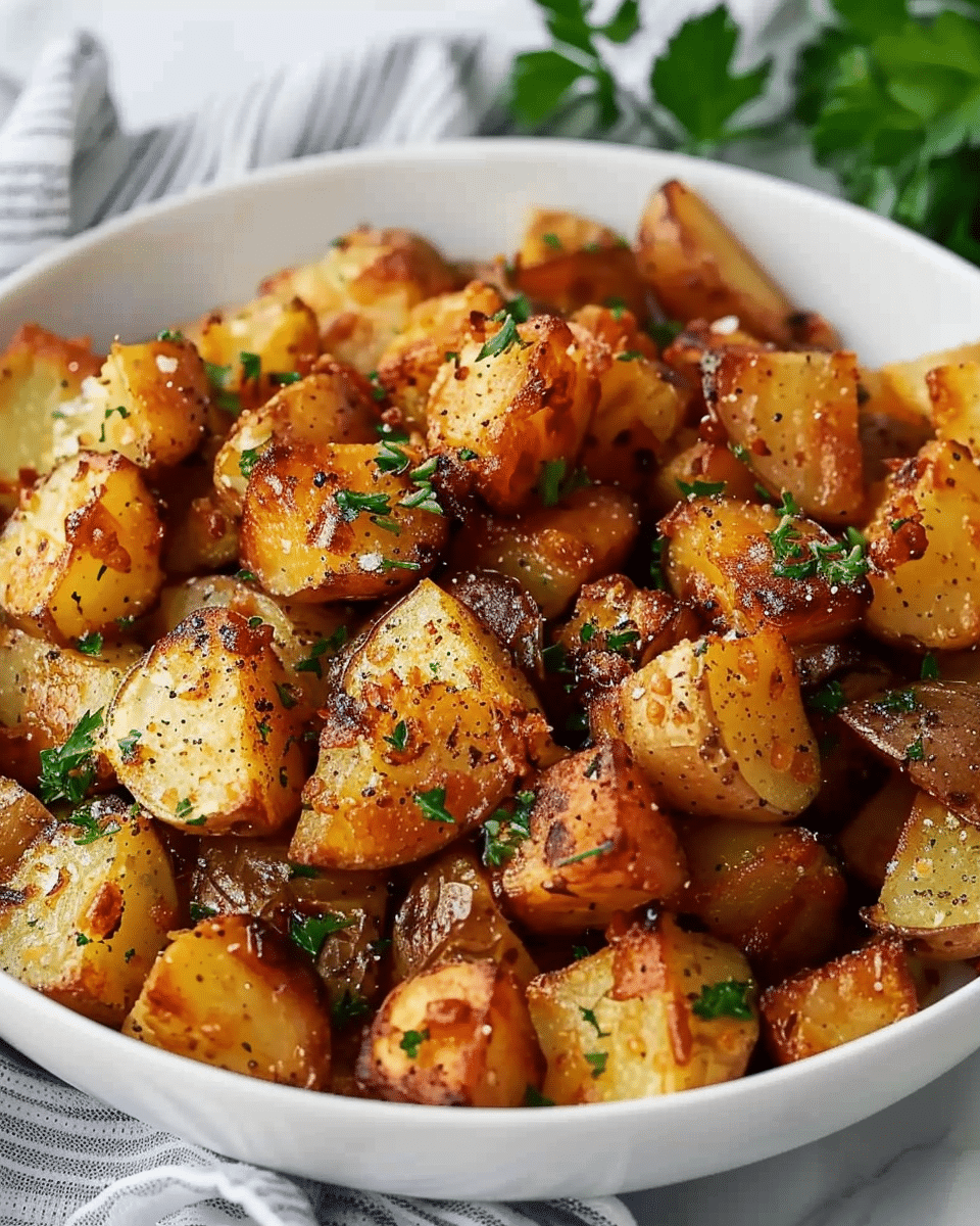 Crispy Air Fryer Breakfast Potatoes