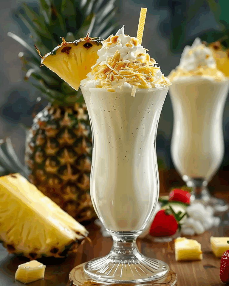 Piña Colada Milkshake