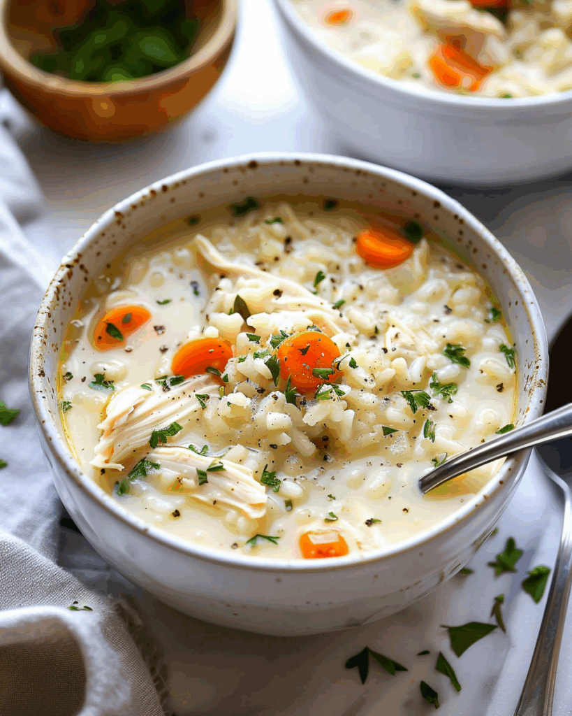 The Best Easy Chicken and Rice Soup