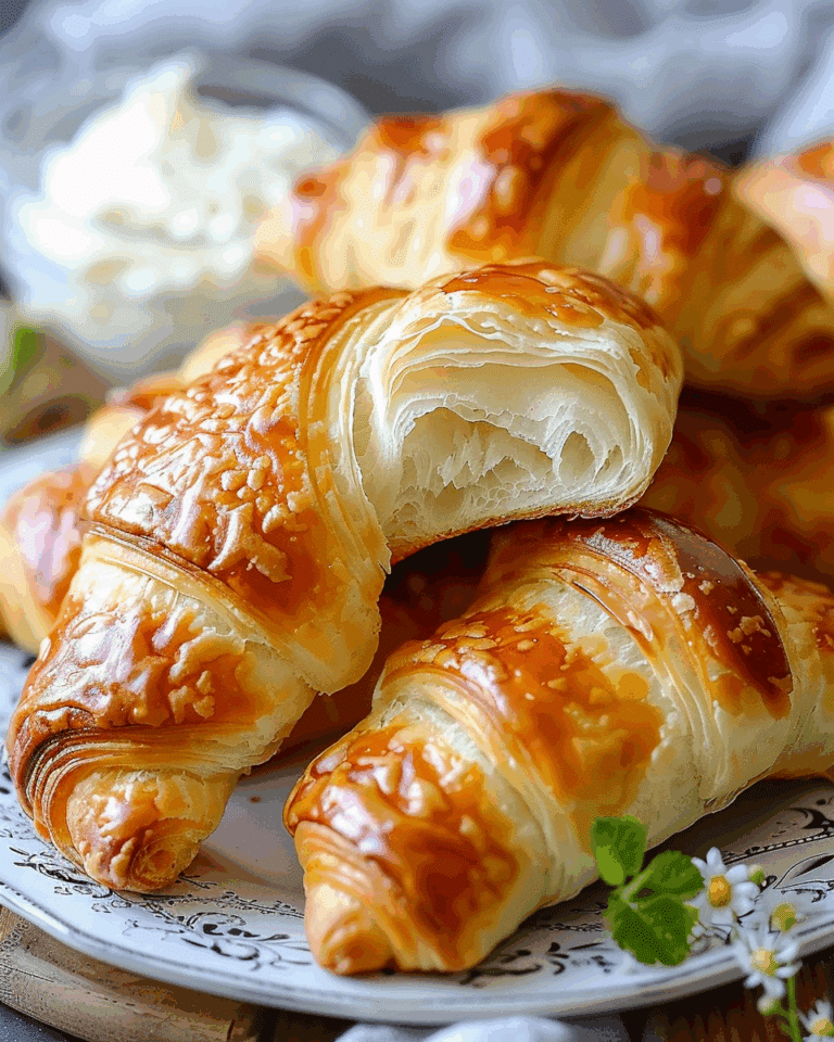 Homemade Croissant Rolls