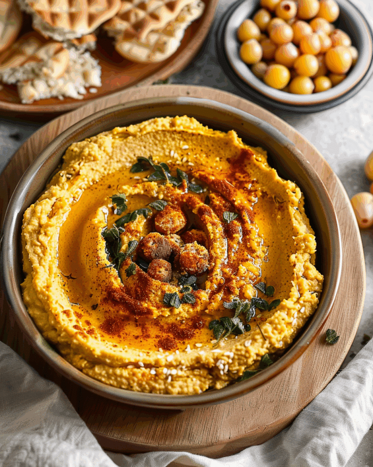 Vegan Roasted Pumpkin Hummus