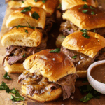 French Dip Sliders 4 French Dip Sliders