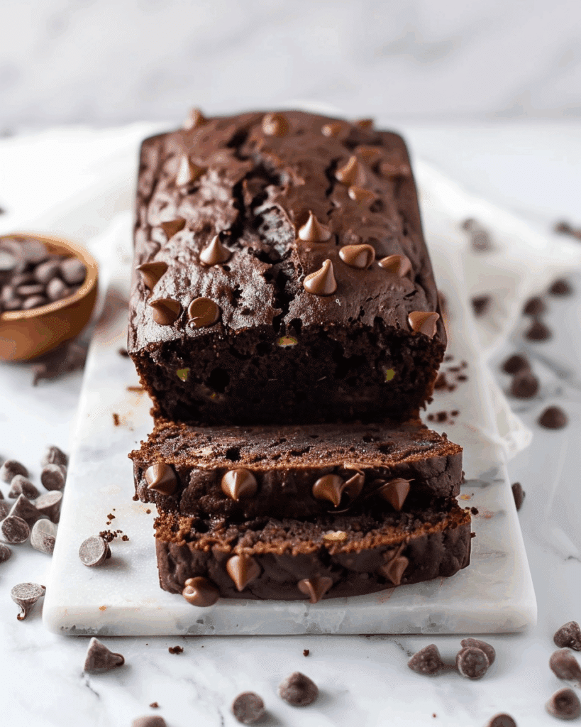 Chocolate Zucchini Banana Bread