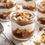 Snickers‑style Verrines