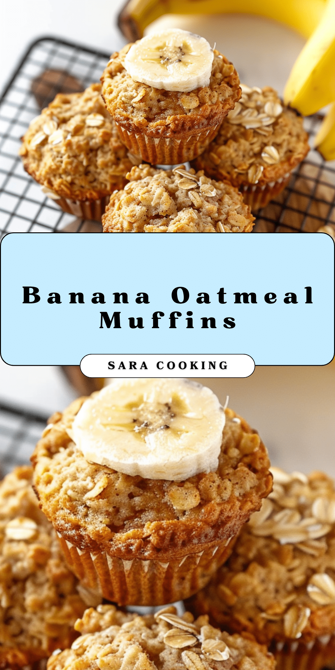 Banana Oatmeal Muffins Sara Cooking