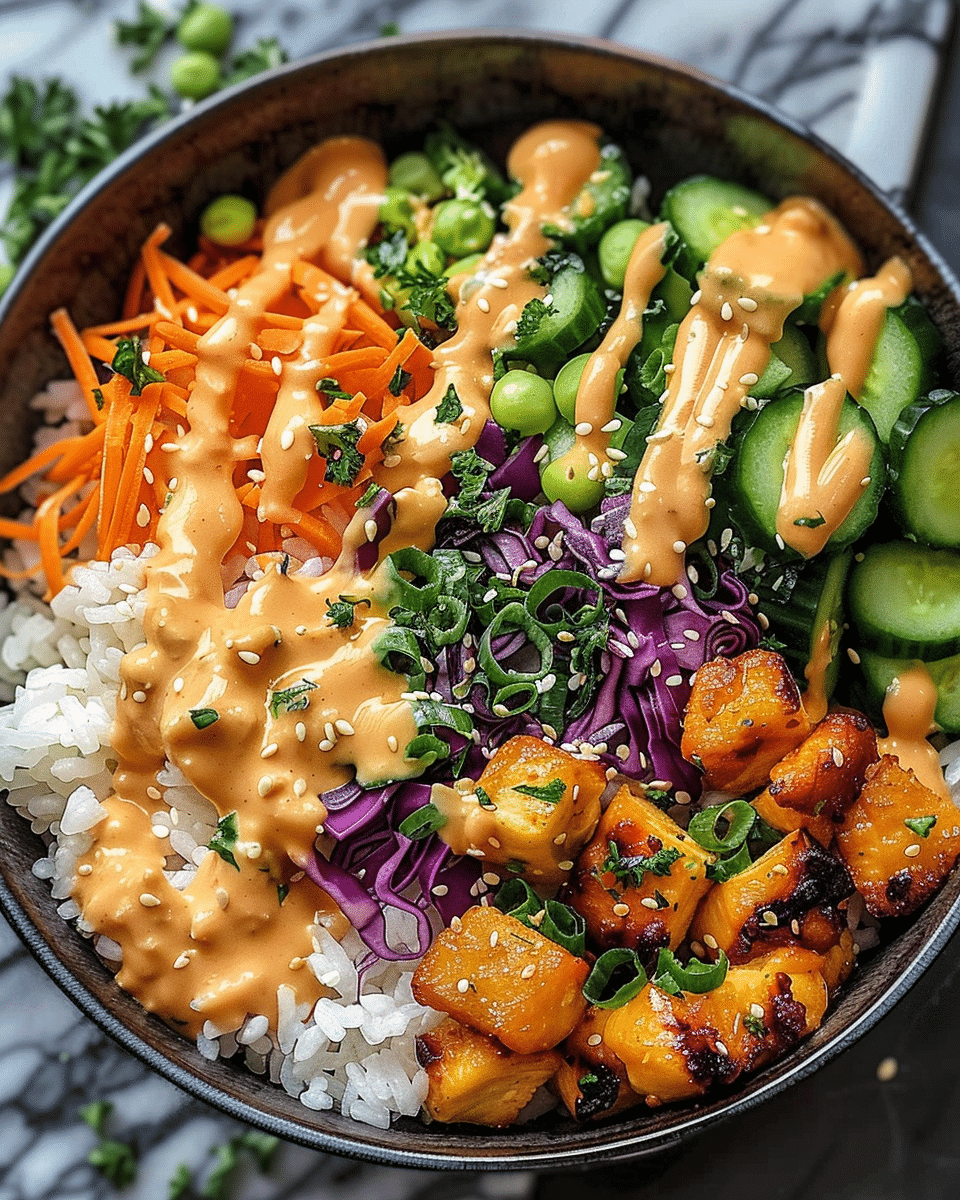 Bang Bang Chicken Bowl Recipe
