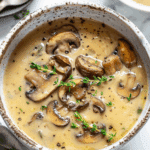 The Best Cream of Mushroom Soup