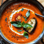 Welcome to the Cozy World of Roasted Tomato Soup