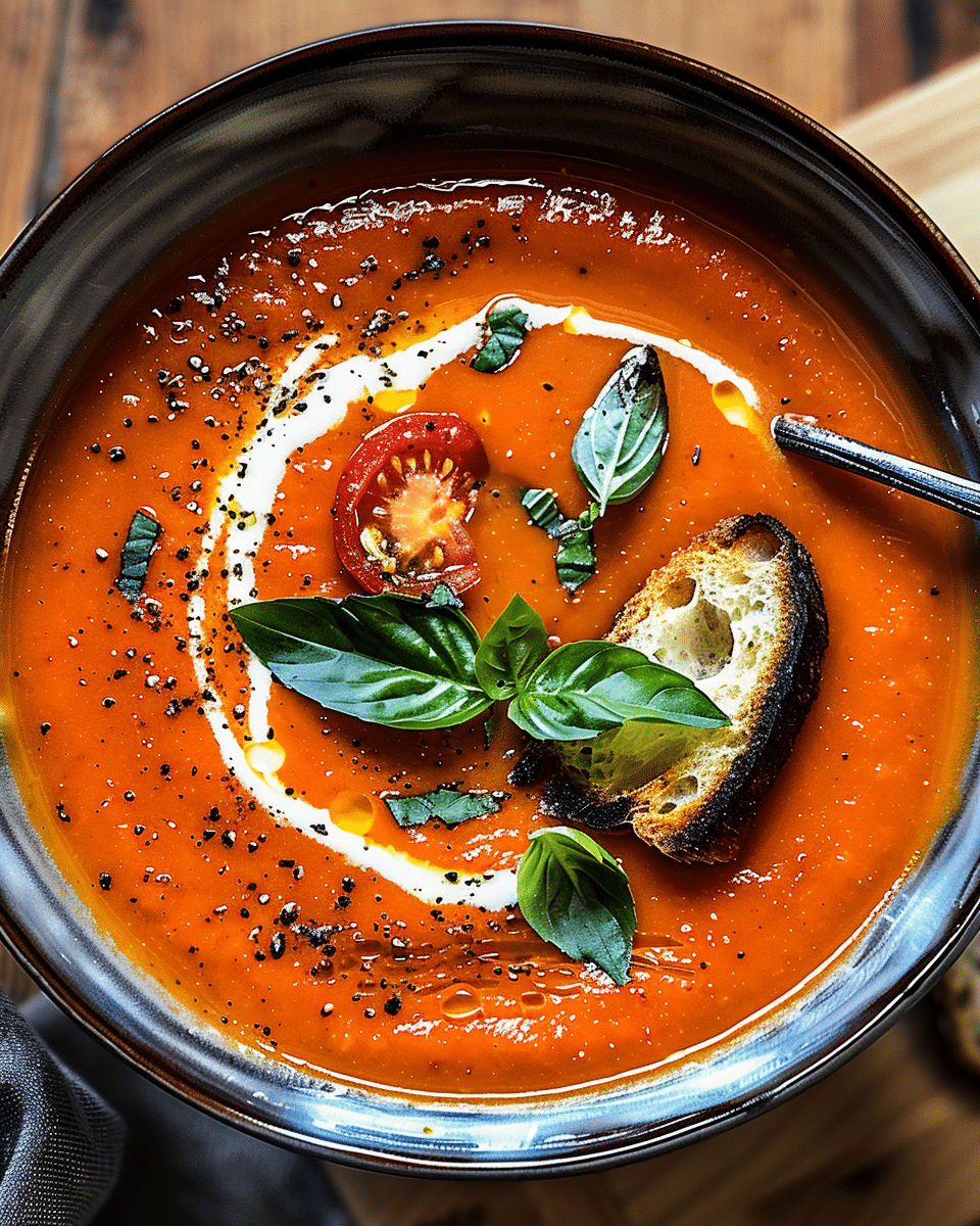 Welcome to the Cozy World of Roasted Tomato Soup