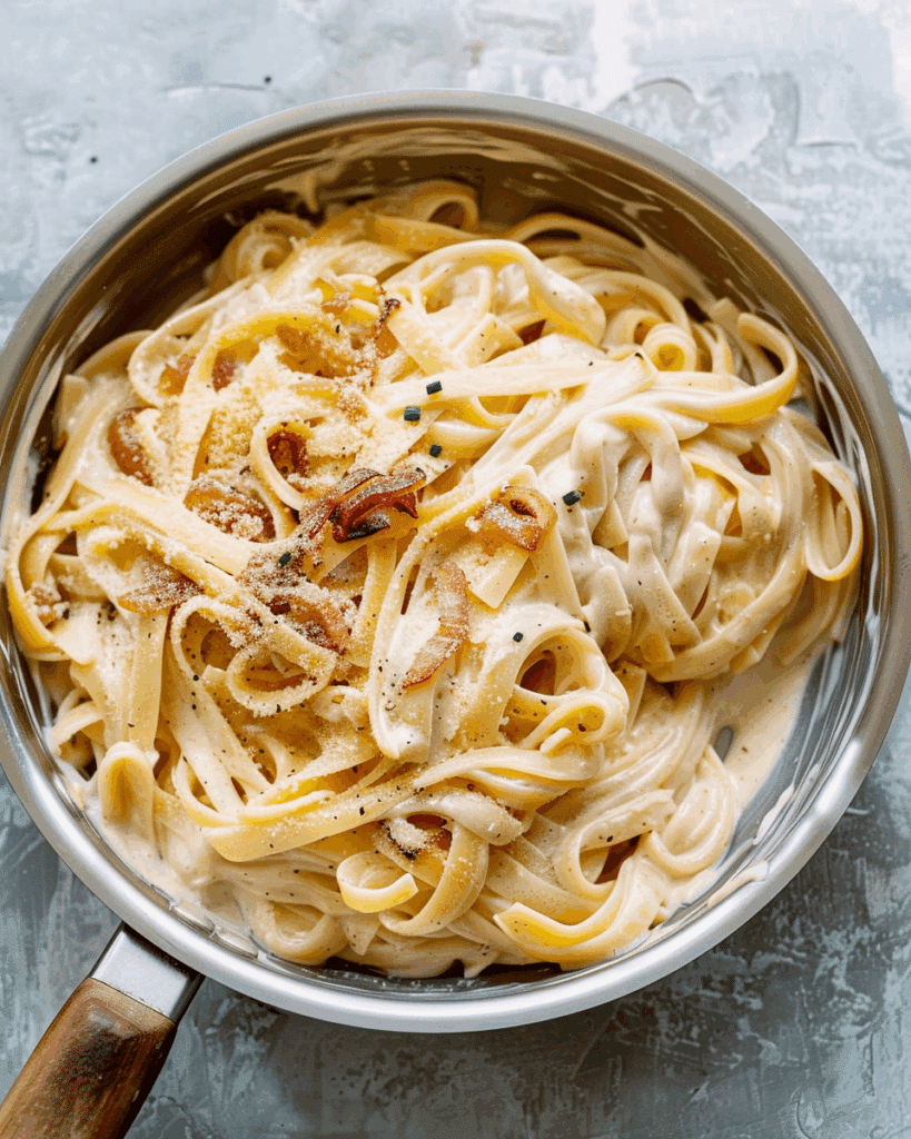 Creamy Caramelized Onion Pasta Recipe